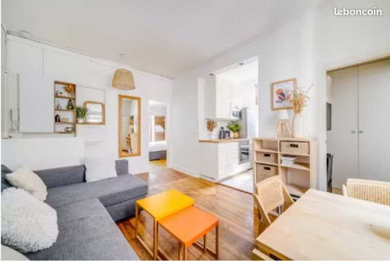 Appartement à louer, 43m², Paris 17ème