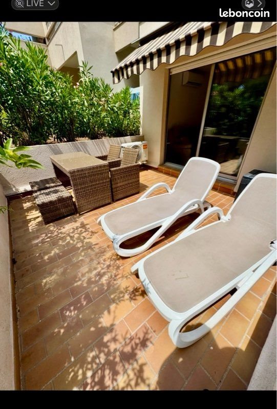 Appartement à louer, 24m², Saint-Raphaël