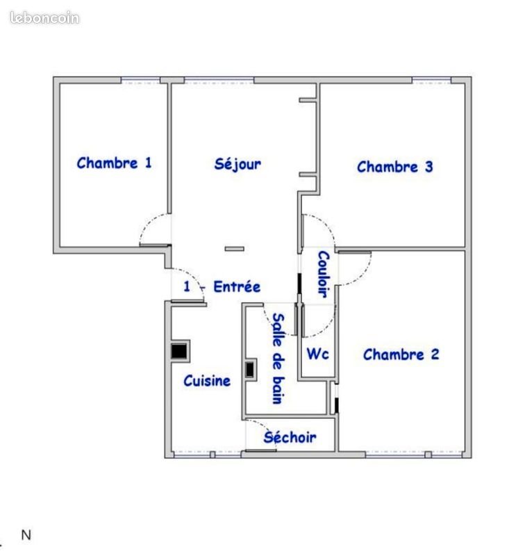 Appartement à vendre, 68m², Rennes