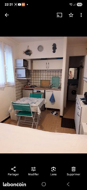 Appartement à louer, 15m², Canet-en-Roussillon