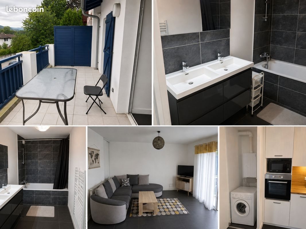 Appartement à louer, 65m², Urrugne