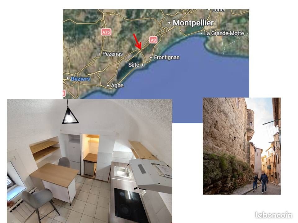 Appartement à louer, 24m², Poussan