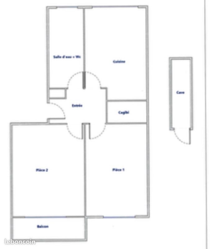 Appartement à vendre, 58m², Mulhouse