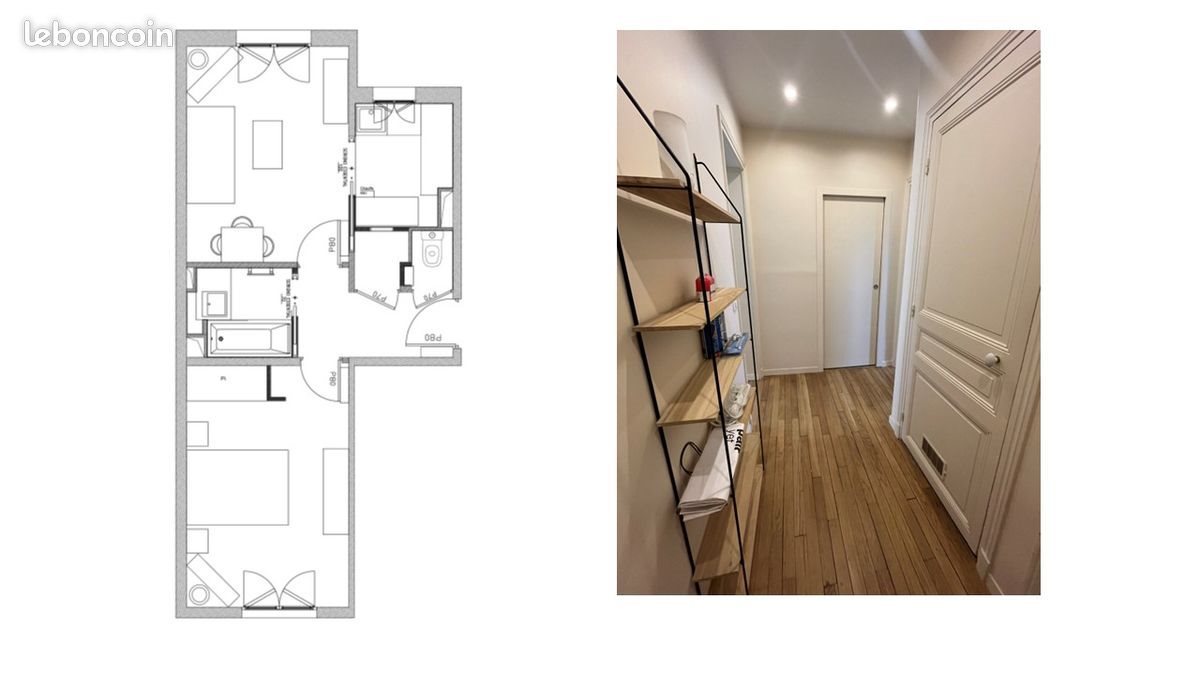 Appartement à louer, 38m², Colombes
