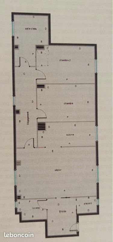 Appartement à louer, 65m², Epernay
