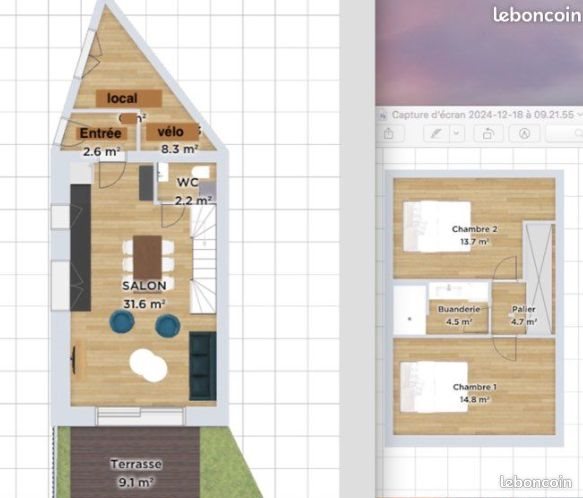 Maison à vendre, 60m², Guérande