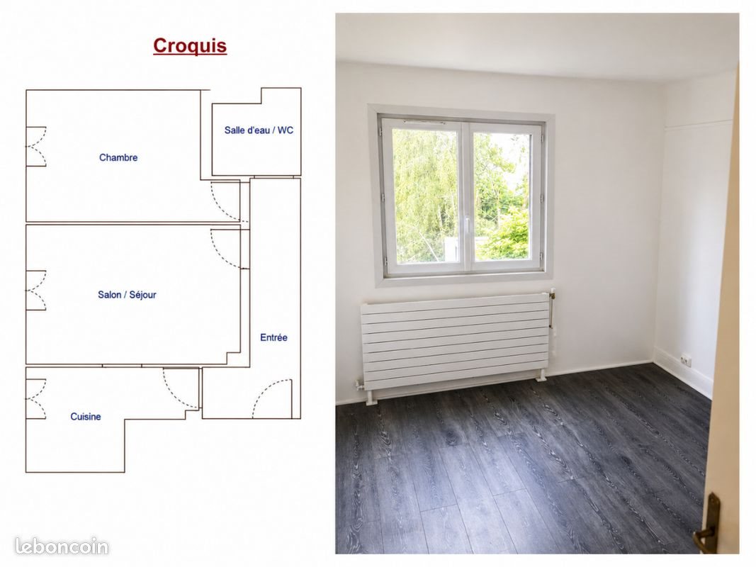 Appartement à louer, 37m², Chelles