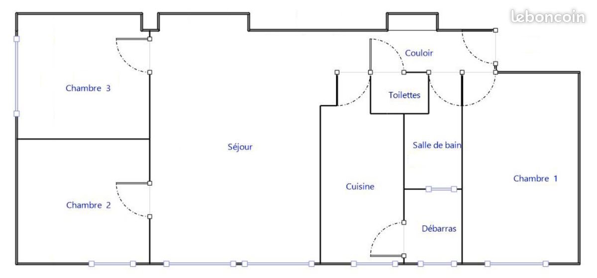 Appartement à louer, 65m², Bourgoin-Jallieu