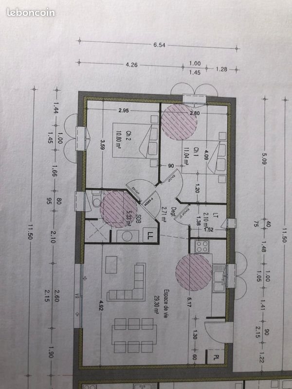 Maison à vendre, 62m², Surgères
