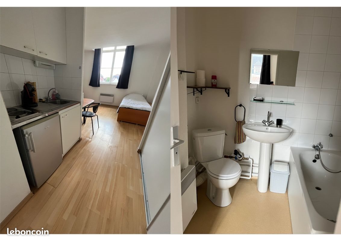 Appartement à louer, 24m², Valenciennes