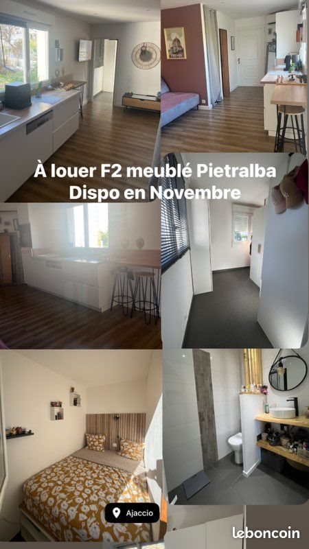 Appartement à louer, 35m², Ajaccio
