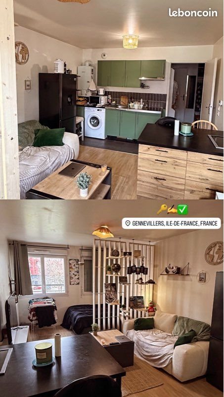 Appartement à louer, 33m², Gennevilliers