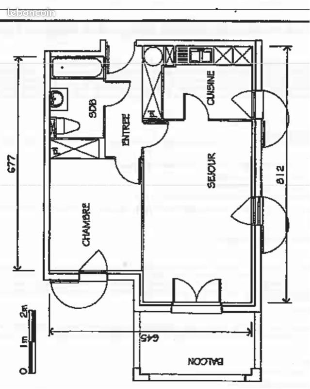 Appartement à vendre, 47m², Saujon