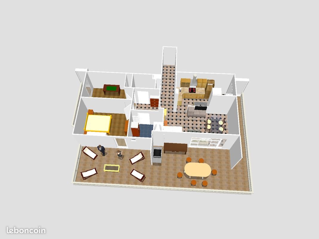 Appartement à vendre, 69m², Bussy-Saint-Georges