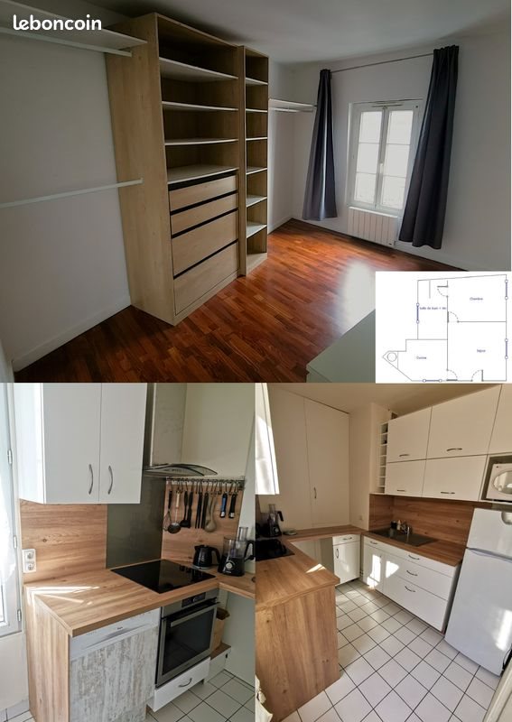 Appartement à louer, 39m², Bagneux