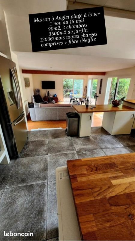 Maison à louer, 90m², Anglet