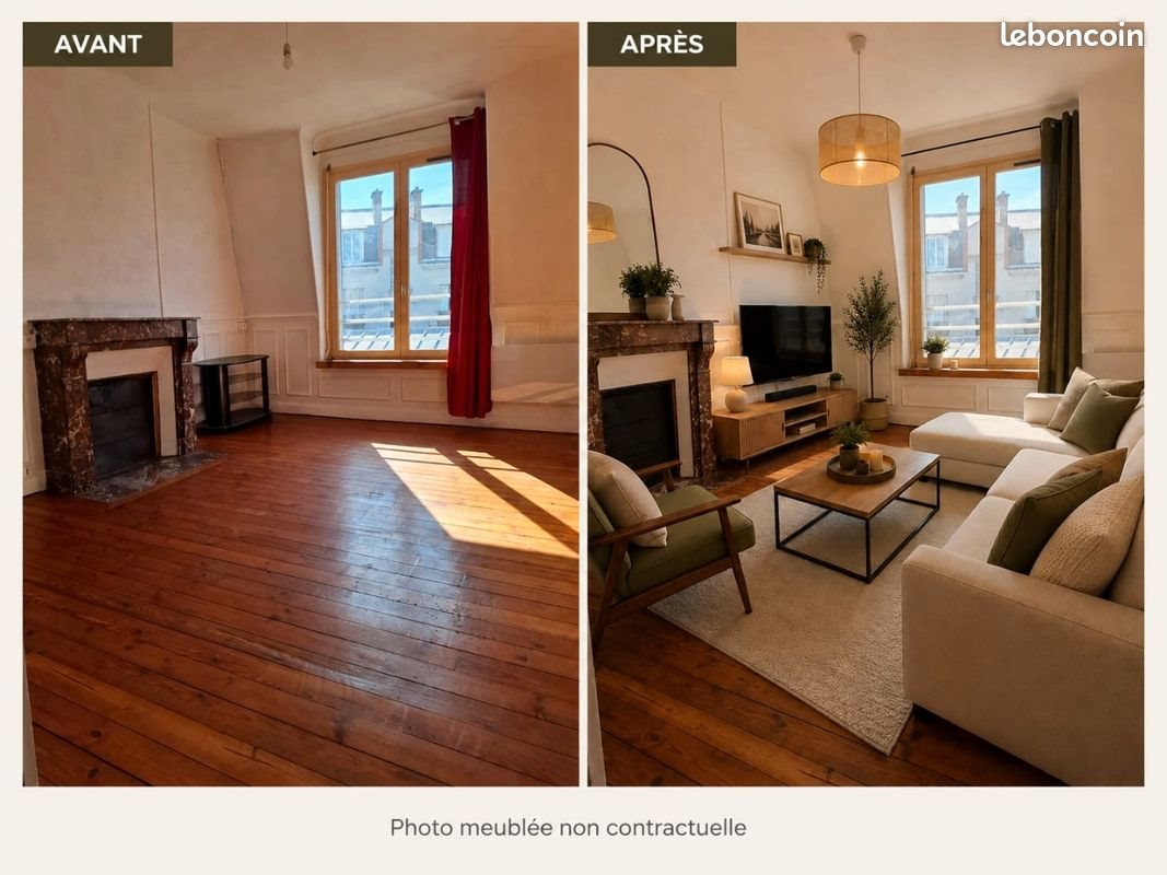 Appartement à louer, 50m², Soissons