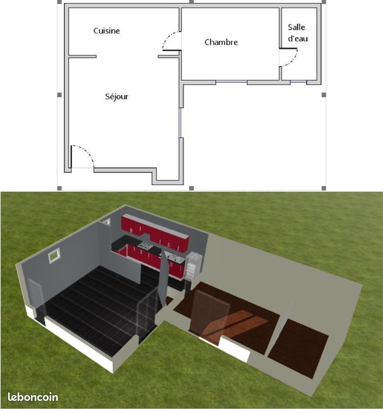 Appartement à louer, 43m², Asnières-sur-Seine