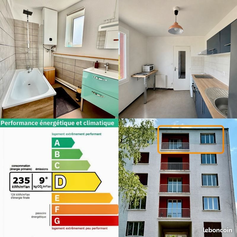 Appartement à vendre, 48m², Limoges
