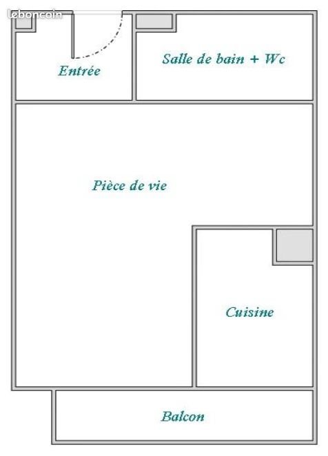 Appartement à louer, 34m², Maurepas