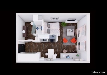 Appartement à louer, 29m², Albi