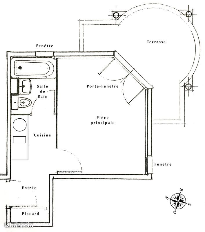 Appartement à louer, 21m², Montpellier