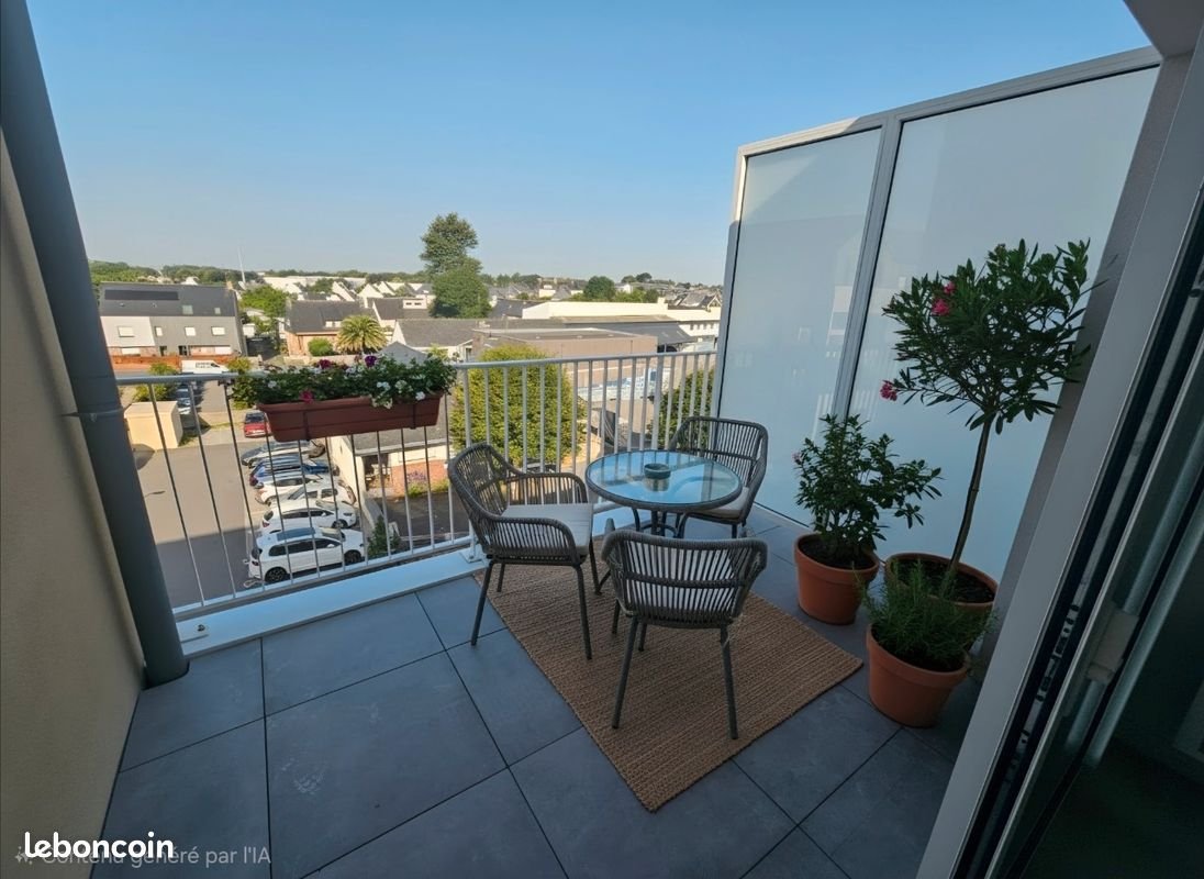 Appartement à louer, 44m², Guidel