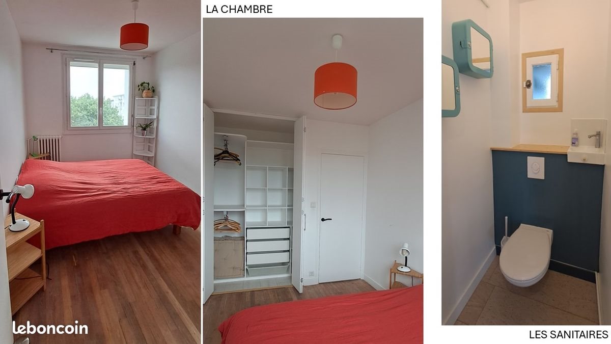 Appartement à louer, 56m², Nantes