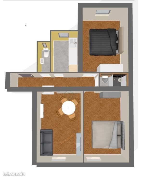 Appartement à vendre, 56m², Boulogne-Billancourt