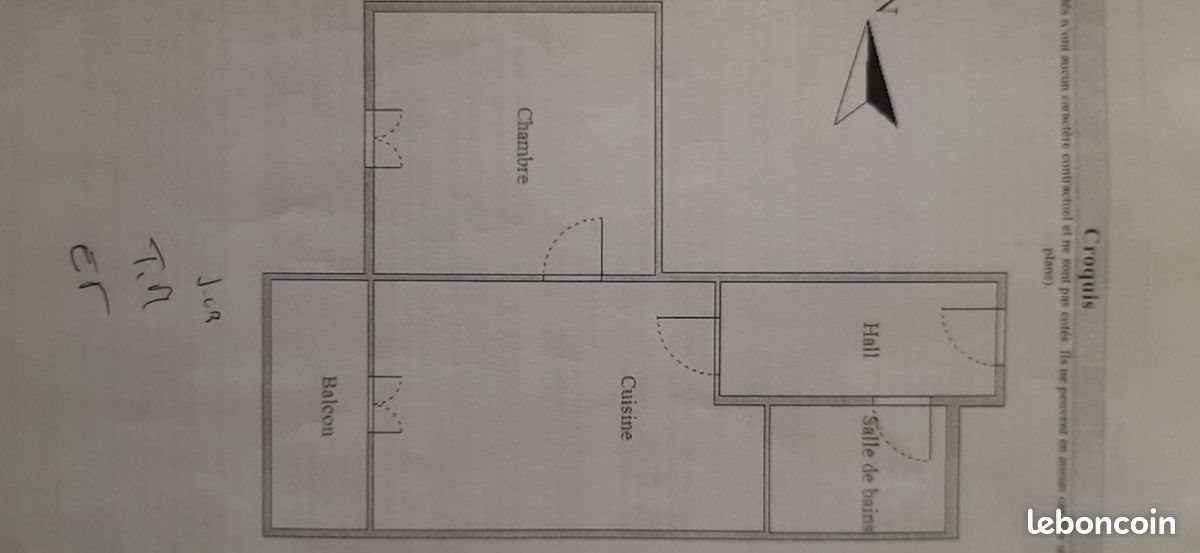 Appartement à louer, 33m², Saint-Étienne