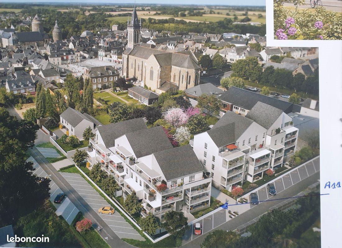 Appartement à louer, 76m², Châteaugiron
