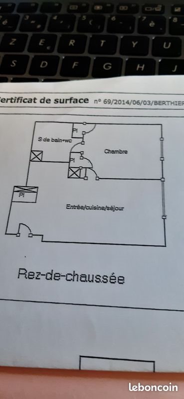 Appartement à louer, 45m², Lyon 8ème