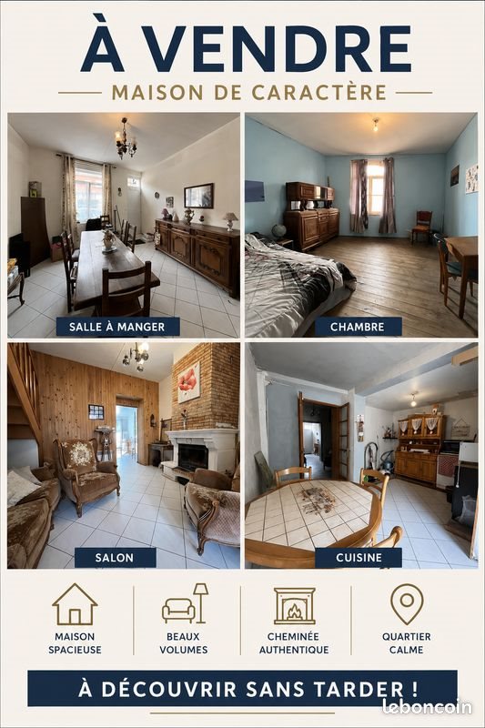 Maison à vendre, 80m², Douai