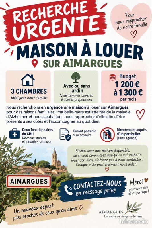 Maison à louer, 80m², Aimargues