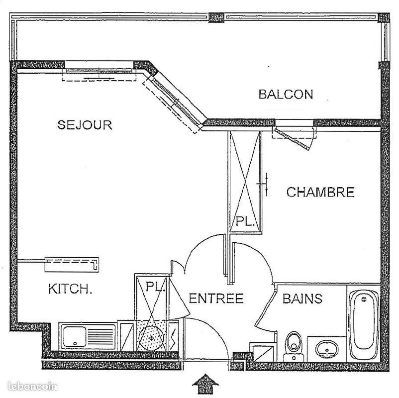 Appartement à louer, 40m², Nice