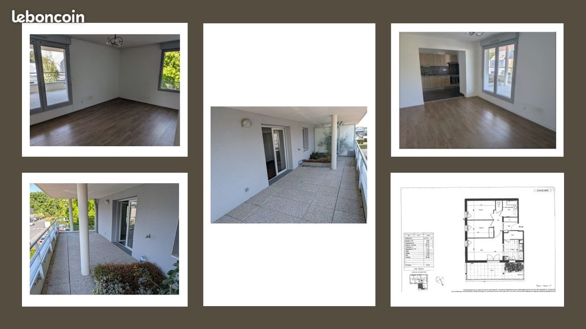 Appartement à louer, 64m², Sautron