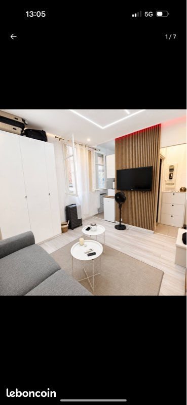 Appartement à louer, 17m², Paris 20ème