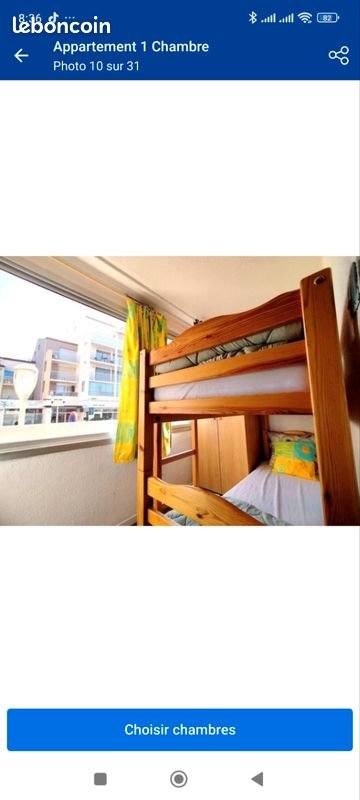 Appartement à louer, 26m², Grau d'Agde