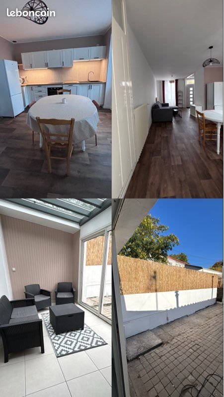 Maison à louer, 70m², Saintes