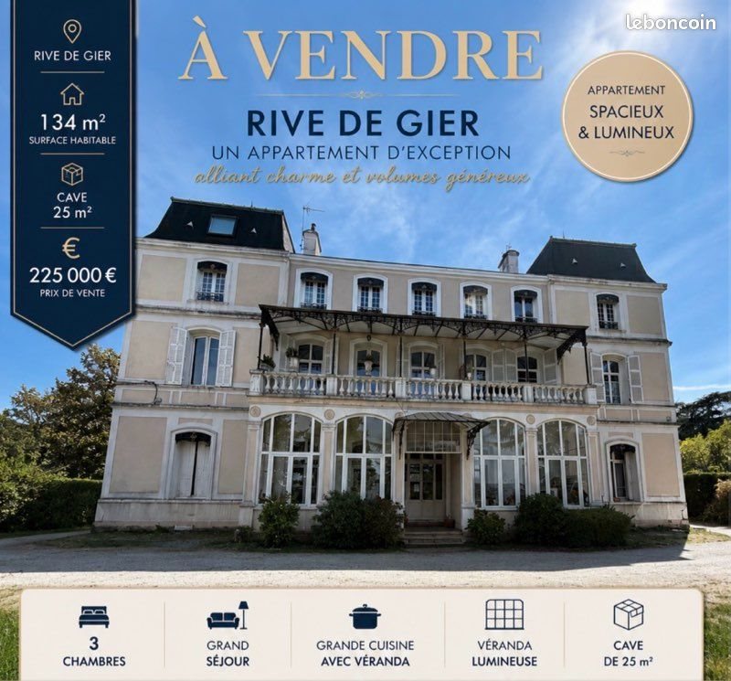 Appartement à vendre, 134m², Rive-de-Gier