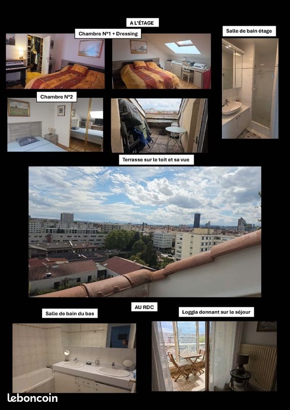 Appartement à vendre, 82m², Villeurbanne