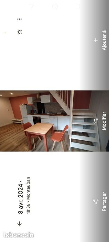 Appartement à louer, 45m², Montauban