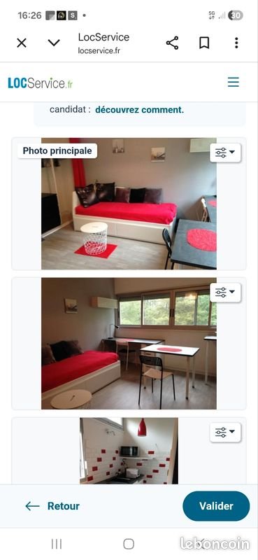 Appartement à louer, 21m², Pau