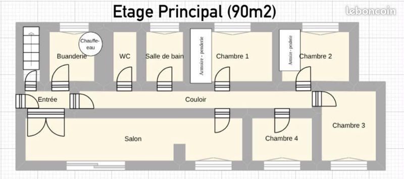 Maison à vendre, 120m², Saint-Médard-en-Jalles
