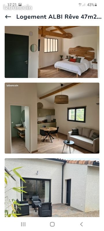 Maison à louer, 47m², Albi