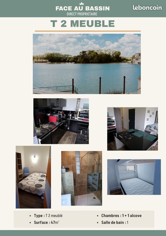 Appartement à louer, 47m², Castelnaudary