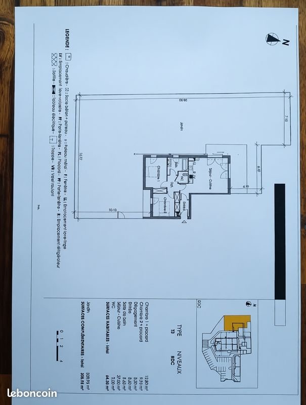 Appartement à louer, 65m², Mérignac