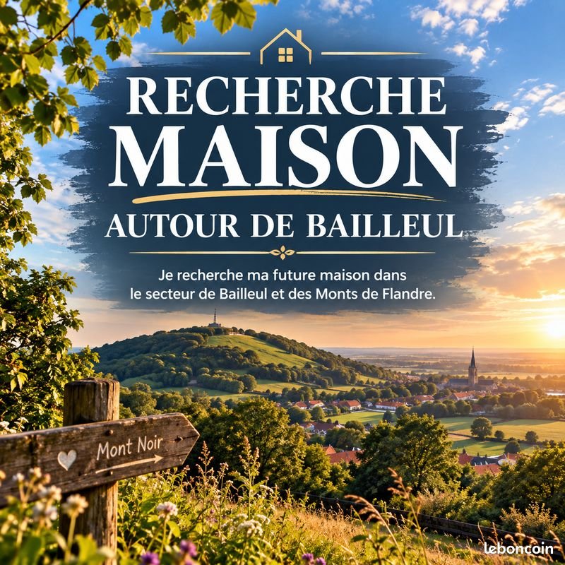 Maison à louer, 80m², Saint-Jans-Cappel