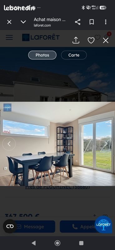 Maison à vendre, 120m², Plouhinec