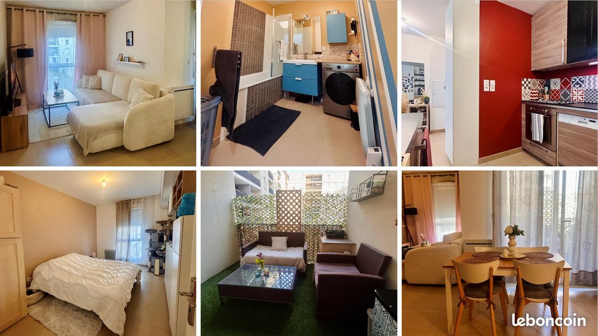 Appartement à louer, 57m², Marseille 10ème
